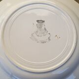 Plate establishments ceramic model limousine