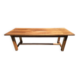 Grande table de ferme en noyer