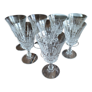 Lot de 8 verres à vin blanc petite