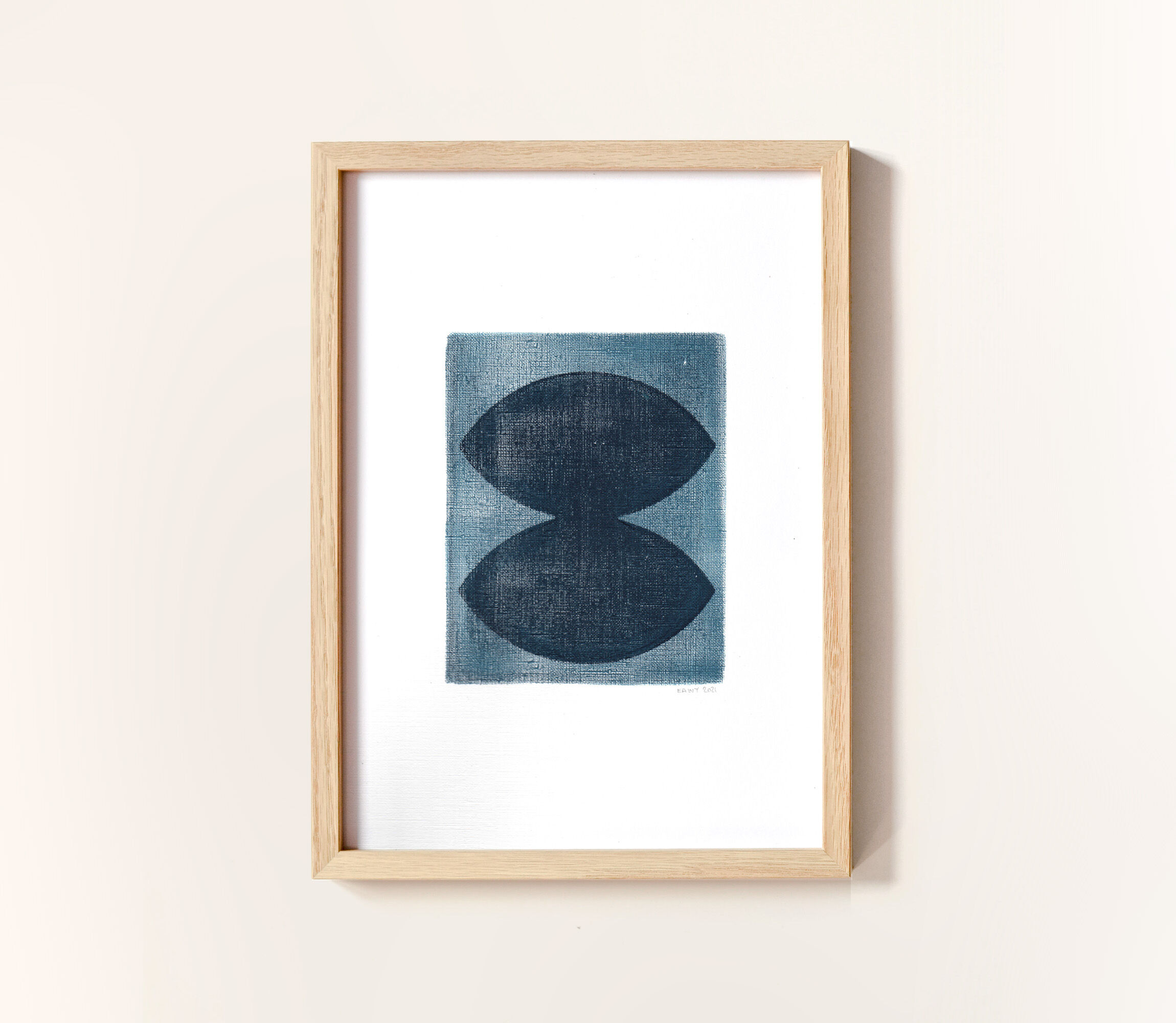 Painting on paper • M387 • signed eawy
