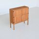 Kurt Ostervig high cabinet in oak A/S Randers Denmark 1960