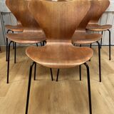 6 chaises Jacobsen Arne
