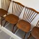 4 chaises de bistrot vintage Baumann