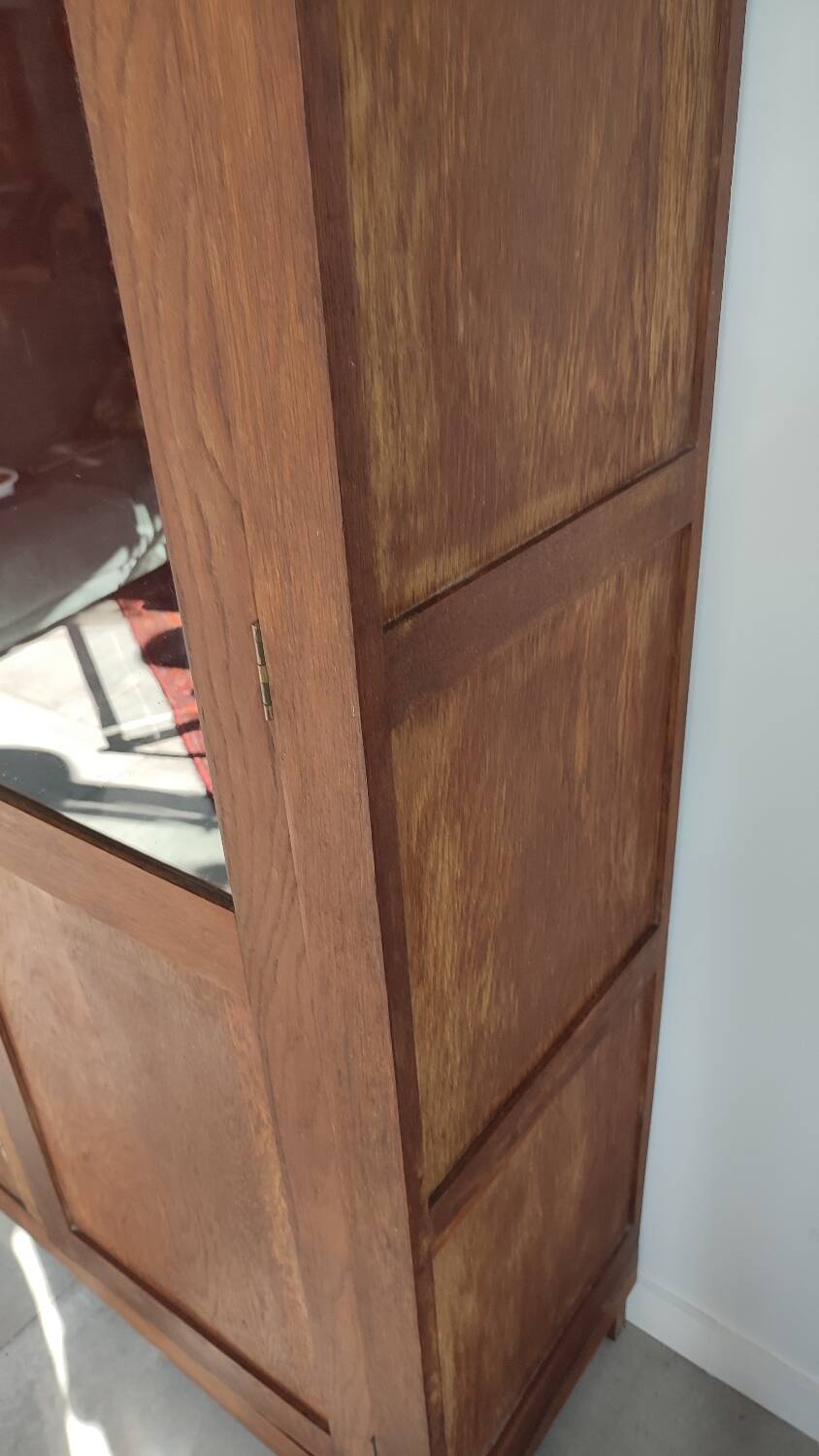Glass-fronted Parisian wardrobe
