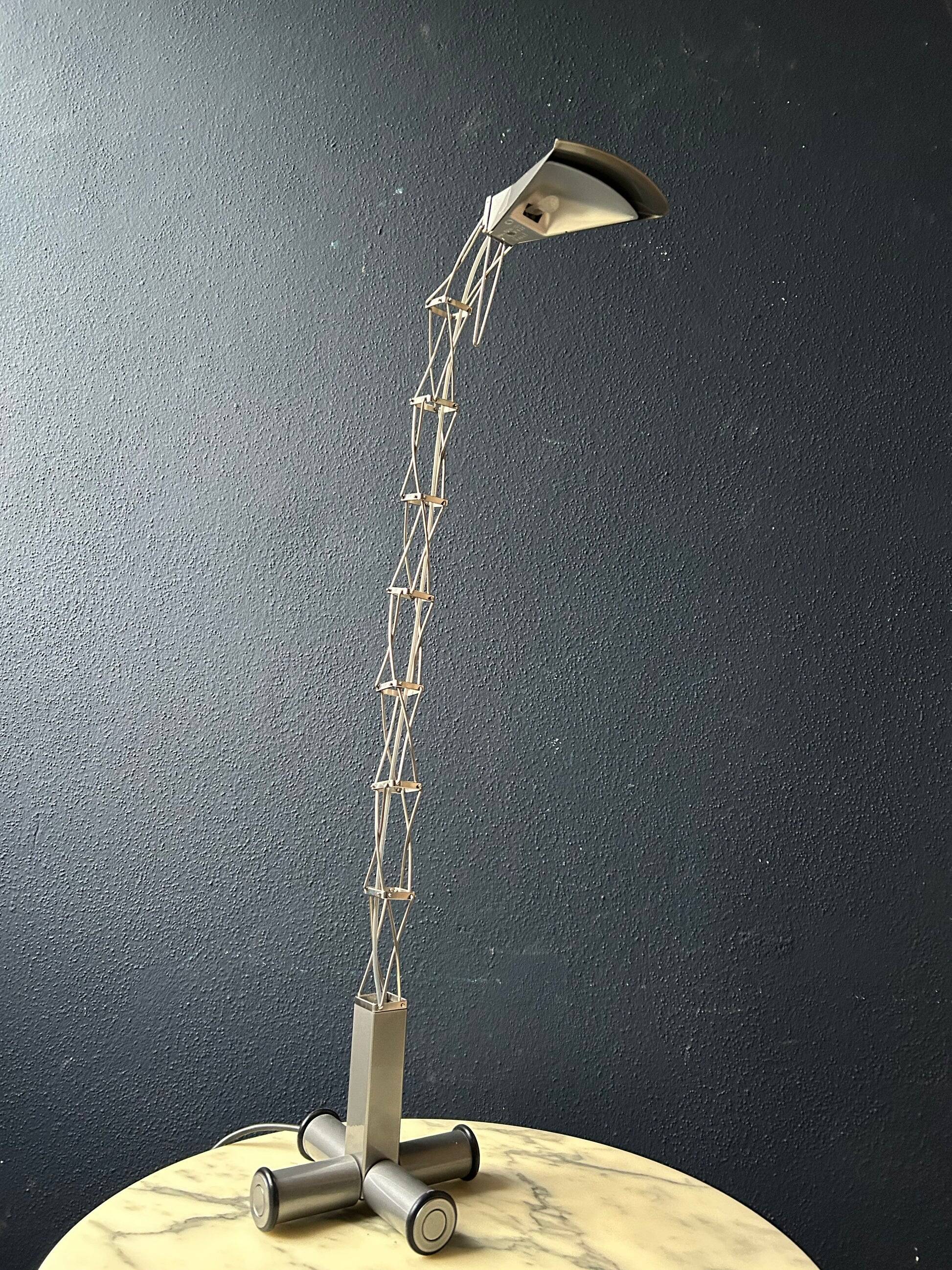 Halogen desk lamp "Multix" by Yaacov Kaufman for Lumina, Italy, 1980s