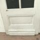 Door of passage has small mirror tiles solid fir patinated 20th century