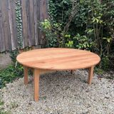 Round coffee table with flaps
