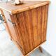 Buffet in half rattan, 1960s.