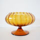 1960 blown glass standing cup