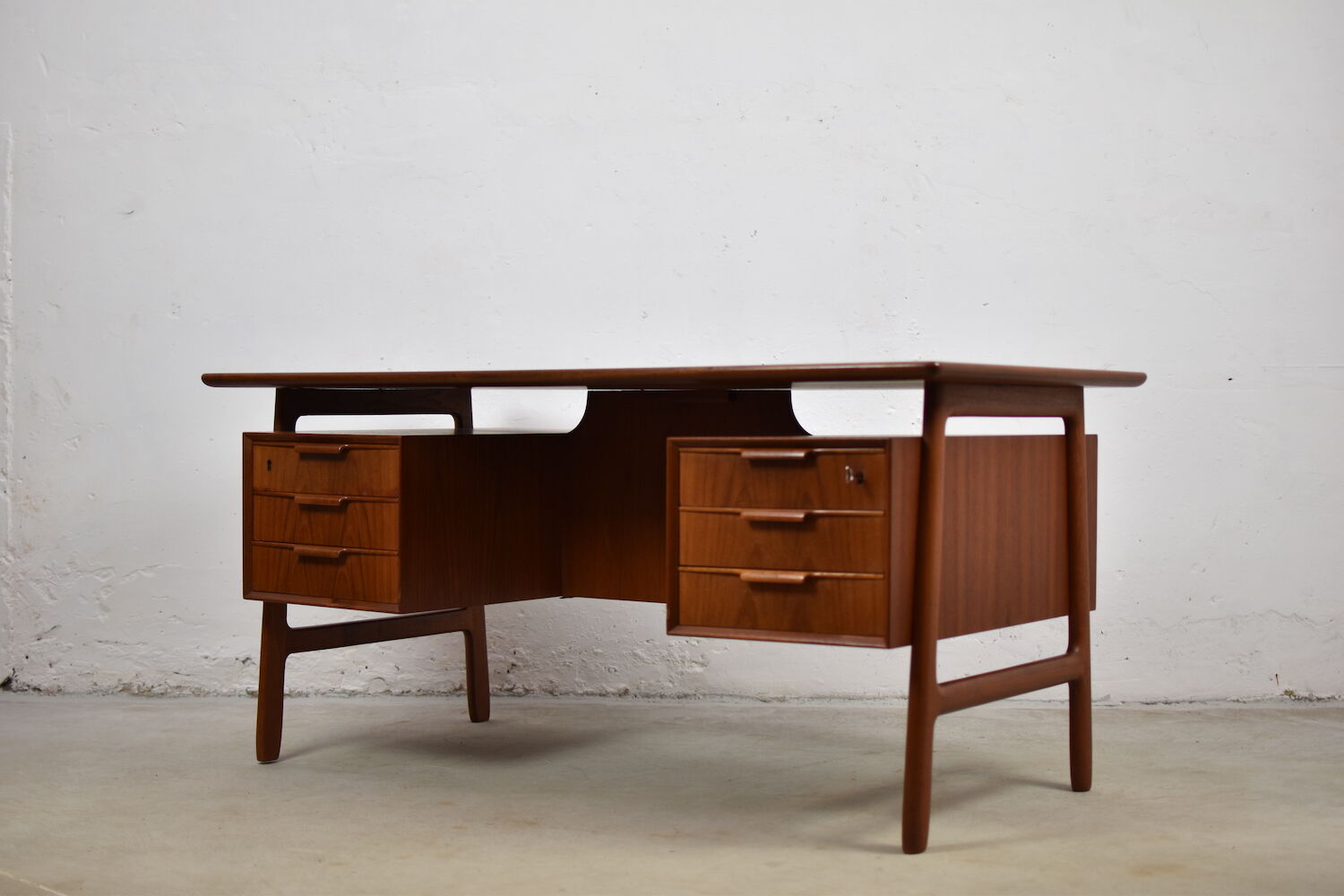 Writing desk by Gunni Omann for Omann Jun Mobelfabrik, Denmark 1960's