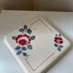 Badonviller ceramic flower trivet