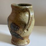 Pyrite stoneware pitcher