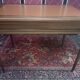 Louis XVI style desk, leather top, 3 drawers and writing tablets