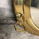 "Porthole" brass mirror 47cm