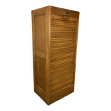 Filing cabinet with curtain, by trade