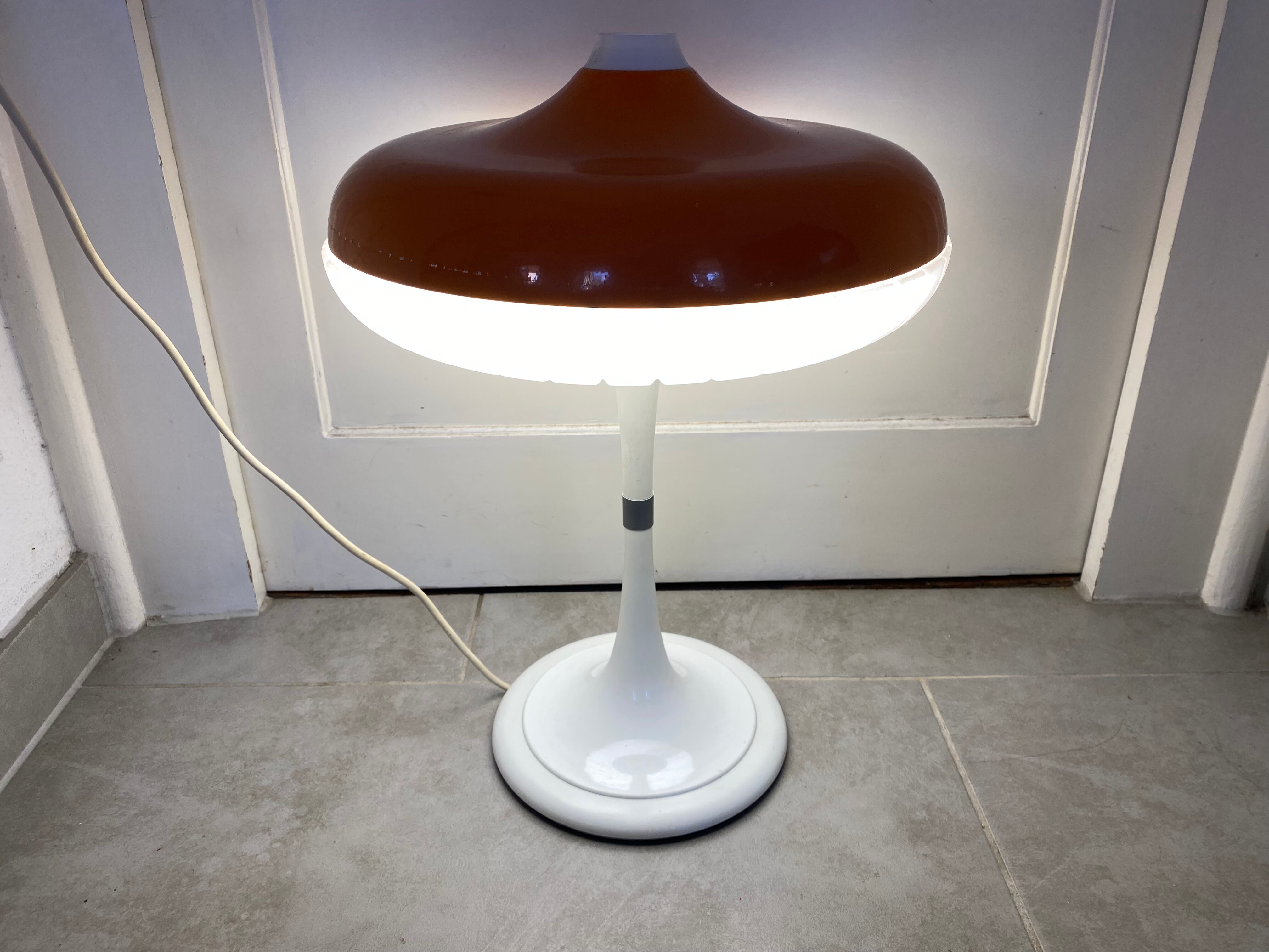 Siemens table lamp Siform 2000, UFO, 1960-69