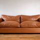 Socrate three-seater sofa by Poltrona Frau
