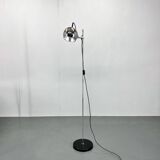 Lampadaire moderne réglable en chrome du milieu du siècle, Allemagne