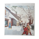 School poster Yves Thos number 15 vintage post years 50/60