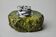 Green alabaster lighter by Romano Bianchi, Italy, 1970