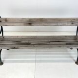 Banc en fonte et bois du XIXe siècle