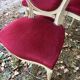 Velvet medallion chairs