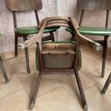 Set of 5 vintage chairs, 60s