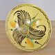 Antique Puente de Arzobispo Talavera Handmade Ceramic Glazed Lebrillo Bowl