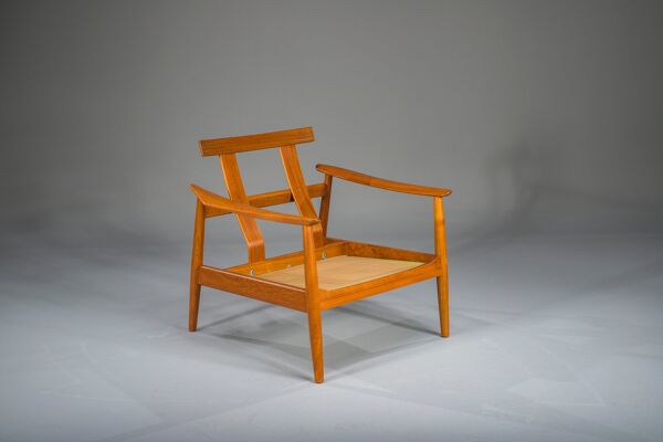 Ensemble de sièges moderne danois en teck par Arne Vodder pour France & Søn, années 1960, ensemble de 3.