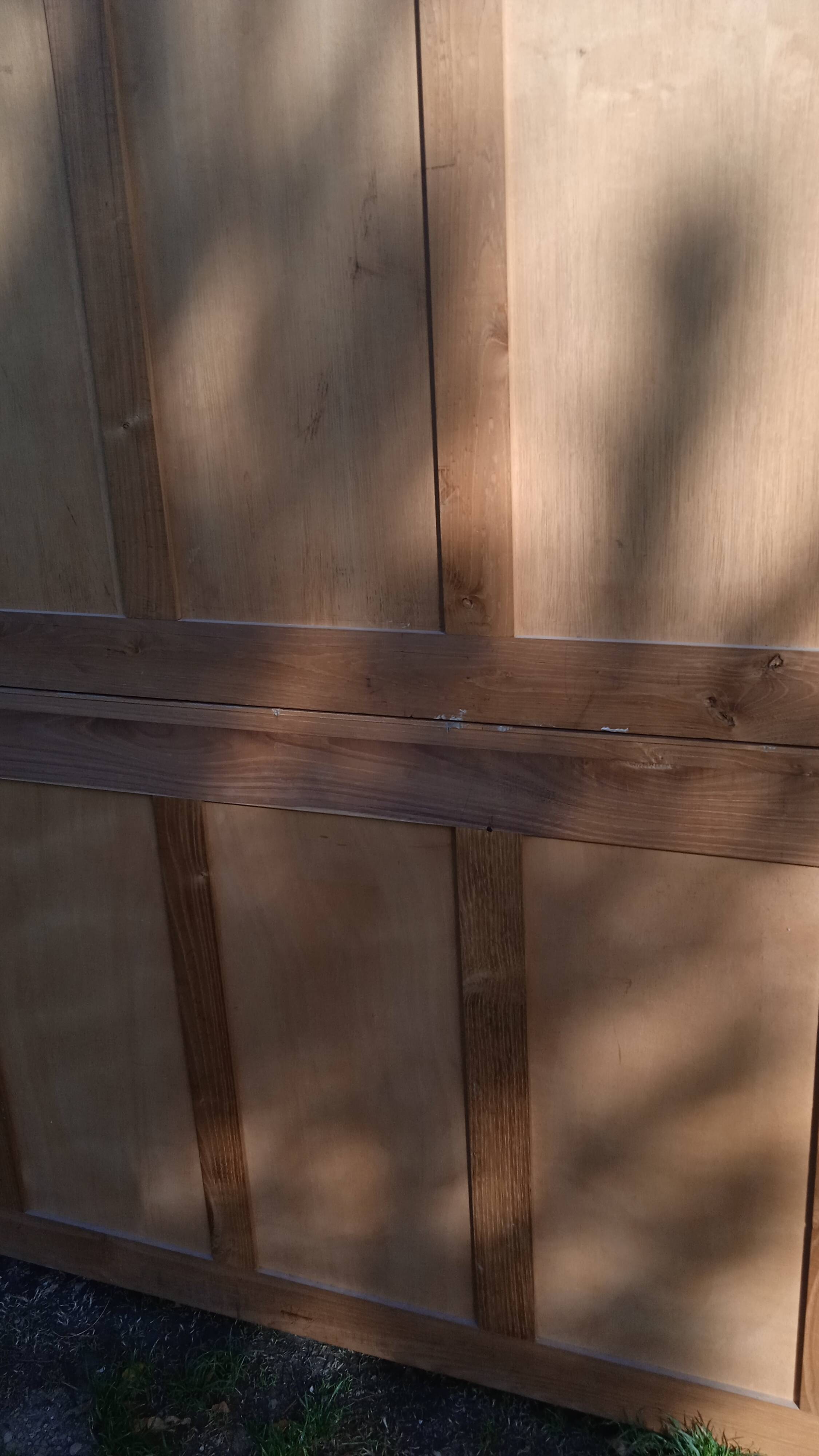 Large Louis Philippe style oak bookcase