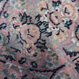 Handmade vintage Persian Kerman rug  61cm x 97cm 1950s