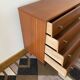 Chest of drawers feet pencils