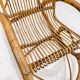 1960s rattan rocking chair