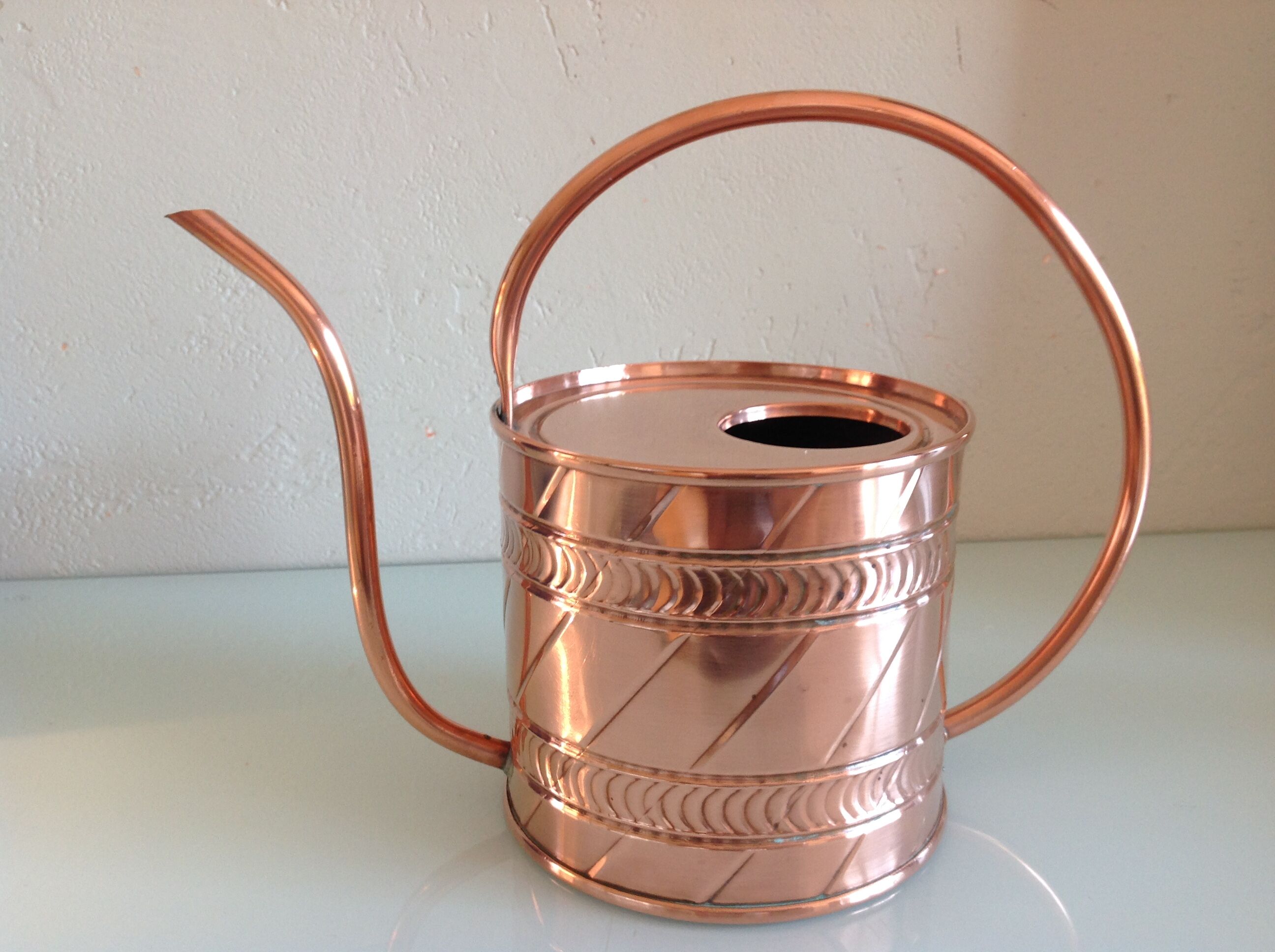 Vintage copper watering can 60s/70s