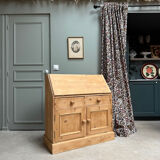 Commode anglaise, scriban en pin