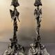 Pair of Art Nouveau candlesticks circa 1900