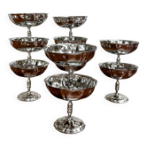 10 footed ice cream bowls