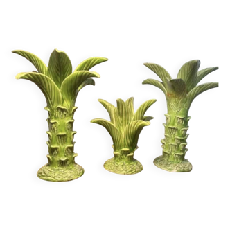 Palm candle holders Jean Roger