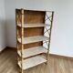 Rattan bookcase shelf