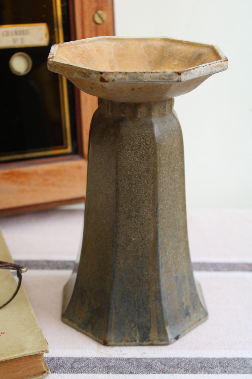 Cast iron vase