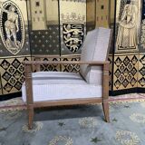 Velvet rest chair 1950