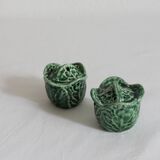 Salt and pepper shaker cabbage slurry