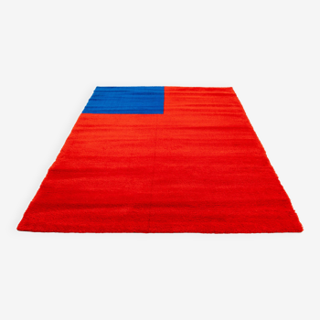 Tapis scandinave vintage à poils courts par Per Arnoldi, pour Ege Axminster, Danemark. 197 x 137 cm.