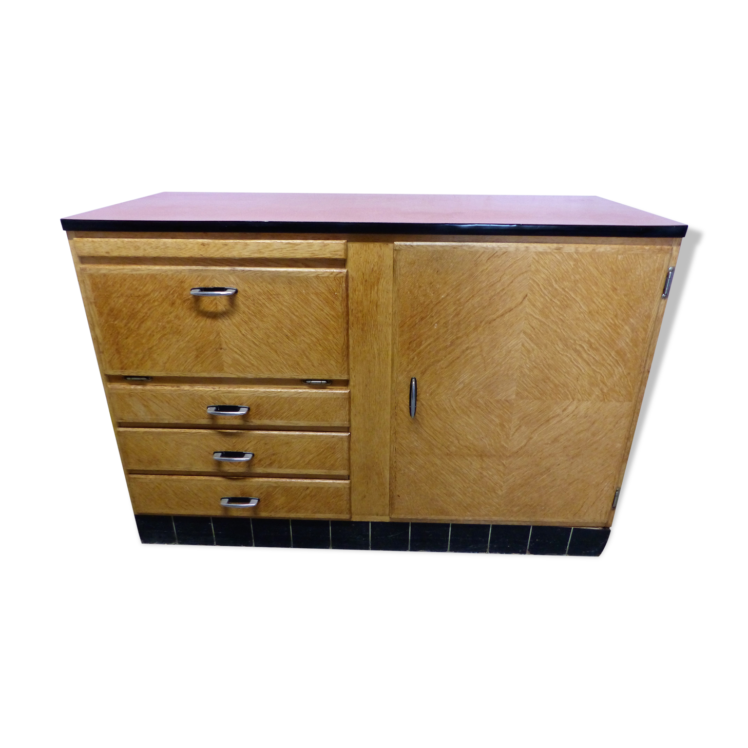 Meuble de cuisine bois & formica