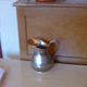 Coffee set in silver metal composed of 3 pitchers, Millan Freres, Paris