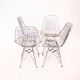 Lot de 4 chaises DKR par Charles & Ray Eames pour Herman Miller, année 50