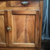 Louis XVI height buffet in walnut