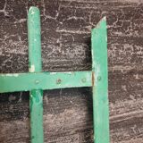 Antique garden gate iron door green 100x150cm