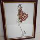 Framed drawing