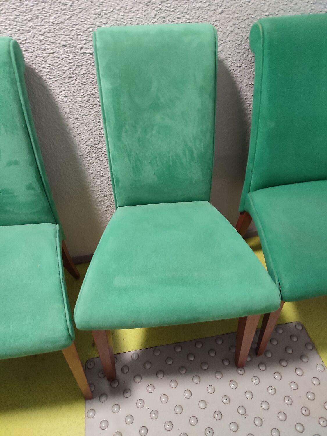 4 chaises Cattelan vintage Italie